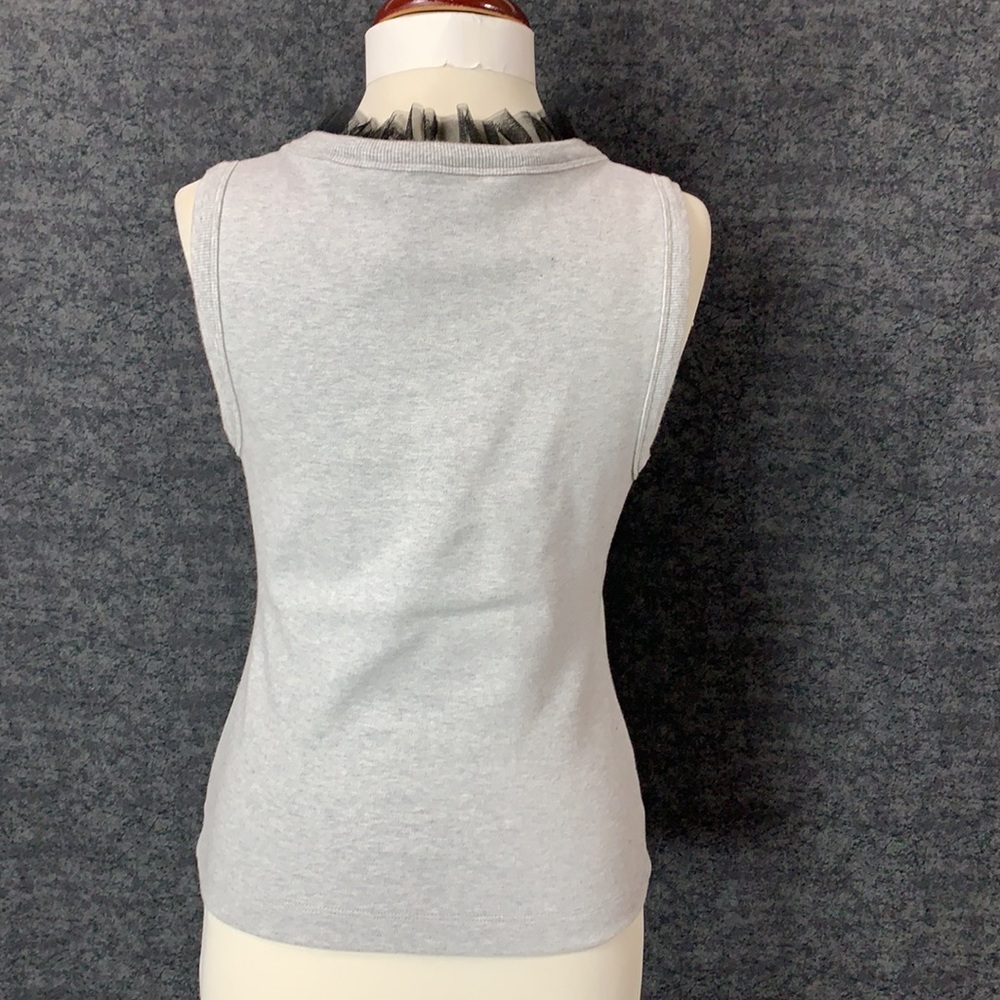 Moschino  Couture “I don’t speak Italian… gray top - Picture 5 of 8